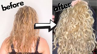 UPDATED WavyCurly Hair Routine 2B2C 💇🏼‍♀‍ [upl. by Laktasic]