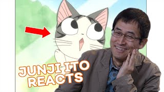 Junji Ito Reacts to Anime Cats  React [upl. by Jacinto815]