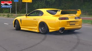 Toyota Supra Compilation 2022  BRUTAL Sounds [upl. by Mathilde]