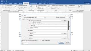 Cómo poner Citas Bibliográficas y Bibliografía en Word [upl. by Eirtemed228]