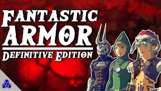 Fantastic Armor amp Where to Find it Definitive Edition BOTW [upl. by Nogas]