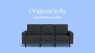 EN Original Sofa  Assembly Guide [upl. by Rock]