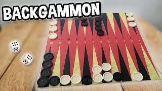 BACKGAMMON  Spielregeln TV Spielanleitung Deutsch [upl. by Bergren]