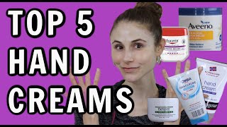 DERMATOLOGISTS TOP 5 HAND CREAMS DR DRAY [upl. by Auqinihs]