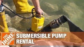 Submersible Pump Rental  The Home Depot Rental [upl. by Azaria]