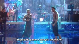 Pink  Try Live HD Legendado em PT BR [upl. by Nnaycnan]