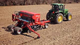 Seeding Alfalfa and Ryegrass on Day 3 [upl. by Minton]