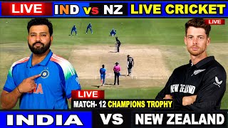 🔴Live IND vs NZ 12th ODI  Live Scores amp Commentary  India vs New Zealand  2nd Innings [upl. by Eluj]