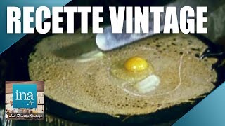 Recette  Les galettes Bretonnes à lancienne  Archive INA [upl. by Aekerly700]