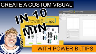 Create a Power BI Custom Visual in 10 Minutes [upl. by Koetke]