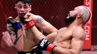 UFC 256 Figueiredo vs Moreno Highlights [upl. by Quickel997]