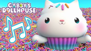 Cakey Cat  Cat of the Day Song  GABBYS DOLLHOUSE  NETFLIX [upl. by Eanrahs]