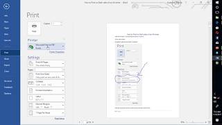 How to print on both sides of A4 sheet in Ms Word [upl. by Aramahs]