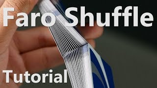 Cardistry Bootcamp  Basics  Faro Shuffle Tutorial [upl. by Herculie]