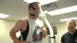 Exercise Physiologist Demonstrating VO2 Max Testing [upl. by Verada613]