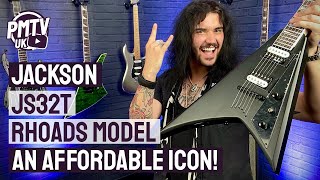 Jackson JS32T Rhoads Model  Get A Legendary Guitar Without Busting The Bank  Review amp Demo [upl. by Tychon237]