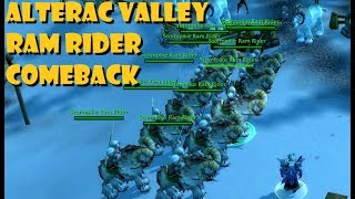 Alterac Valley Ram Rider Comeback [upl. by Linnette617]