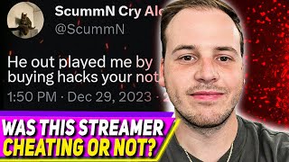 Huskerrs Scummn Question Warzone Streamer Cheating Innocent [upl. by Yornoc]