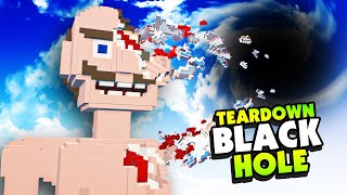 The BLACK HOLE Mod Rips Apart HUMANS Piece by Piece  Teardown Mods [upl. by Eimerej7]