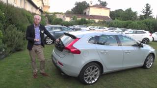 The New Volvo V40 D4 first drive [upl. by Tia]