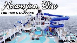 Norwegian Bliss  Full Tour amp Overview  HD 4K  Restaurants Rooms Decks amp More [upl. by Maillil520]