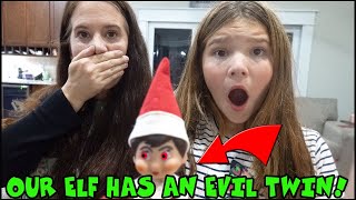 Our Elf On The Shelf Has An EVIL TWIN Smellie Darkle [upl. by Enavi]