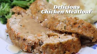 Easy Chicken Meatloaf  Ground Chicken Meatloaf Recipe  MOLCS Easy Recipes [upl. by Lewis]