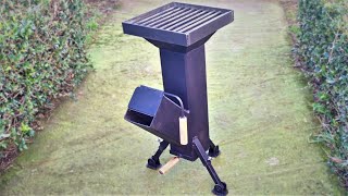 The Best Homemade Rocket Stove [upl. by Eigger]