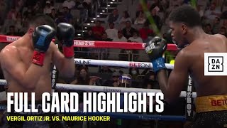 FULL CARD HIGHLIGHTS  Vergil Ortiz Jr vs Maurice Hooker [upl. by Nylinnej663]