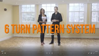 6 Turn Pattern System of Salsa [upl. by Tarrant]