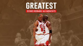 Greatest Michael JordanDennis Rodman Moments [upl. by Bowie908]