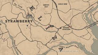 Agarita Creek Plum Caribbean Rum locations for Special Moonshine Recipe  RDR2 Online Dec 21 [upl. by Prisca637]