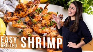 How to Make Easy Grilled Shrimp  The Stay At Home Chef [upl. by Ssyla]