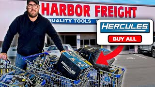 I Bought Every Hercules Tool at Harbor Freight [upl. by Eitnom575]