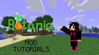 Botania Mod Tutorial Pure Daisy amp Living Blocks [upl. by Nnaoj]