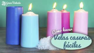 Velas Caseras fáciles [upl. by Effie197]