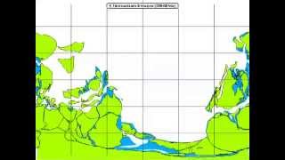 Scotese Animation Breakup of Rodinia amp Formation of Pacific Ocean [upl. by Eward823]