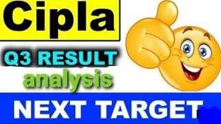 Cipla q3 result 2025  Cipla share q3 result analysis  Cipla stock latest news ciplashare [upl. by Earlie120]