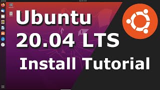 Ubuntu 2004 LTS Linux Install Tutorial  Desktop  Linux Beginners [upl. by Raffo]