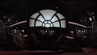 Star Wars Millennium Falcon Smugglers Run 360 VR full ride [upl. by Ina]