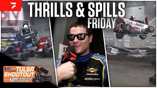 Friday Thrills amp Spills  2024 Tulsa Shootout [upl. by Ahsiekal]