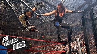 Elimination Chamber Match eliminations WWE Top 10 [upl. by Obie]