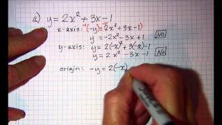 Testing an equation for Symmetry [upl. by Janna490]