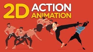 2D Action Animation  Full Process [upl. by Daphne]