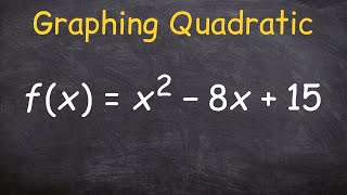 Learn how to graph a quadratic [upl. by Yna]