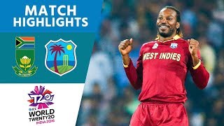 Windies Progress to Semis  South Africa vs West Indies  ICC Mens WT20 2016  Highlights [upl. by Llertnac]