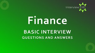 Finance Interview Questions and Answers Financial Analyst AccountingBasic FAQ [upl. by Thorner]