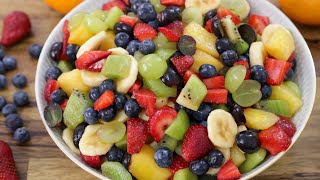 Fruit Salad Recipe [upl. by Tenenbaum767]