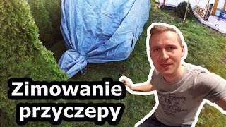 quotZimowanie Przyczepyquot  kupiłem pokrowiec Vlog 106 [upl. by Reinald64]