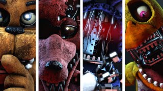 FNAF Withered Voice Lines FNAF 2 Animated [upl. by Eneli]